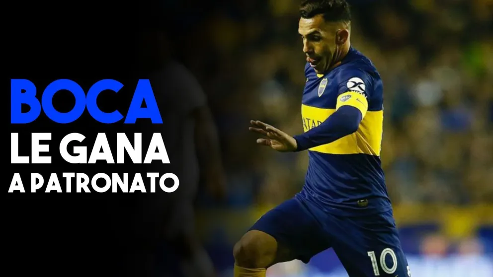 Boca le gana por 2 a 0 a Patronato