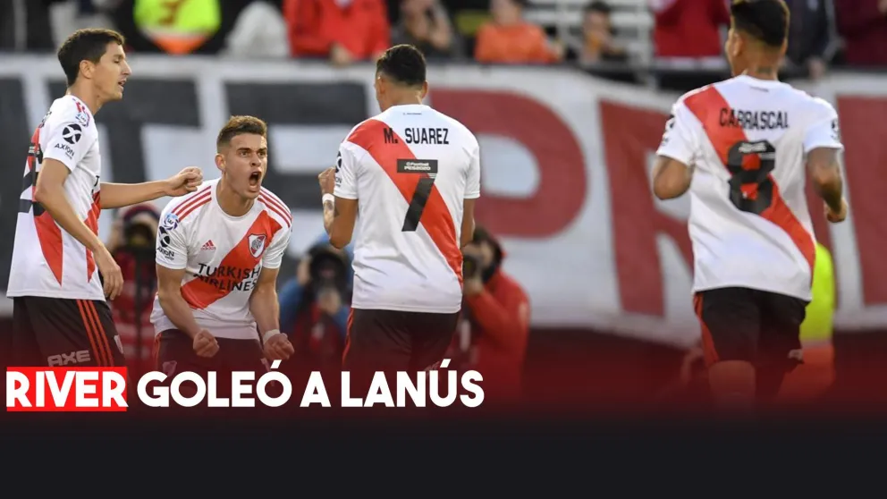 River goleó 3 a 0 en el Monumental