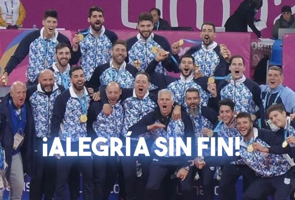 De la mano de un sanjuanino, el Voley es de oro otra vez