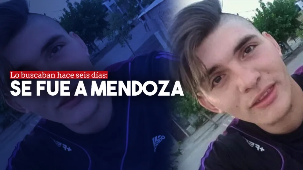 El joven intensamente buscado en Rawson se fue a Mendoza