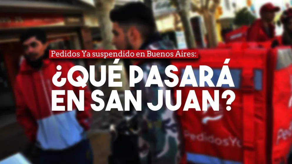 Después de la suspensión de Pedidos Ya en Buenos Aires ¿Qué pasará en San Juan?