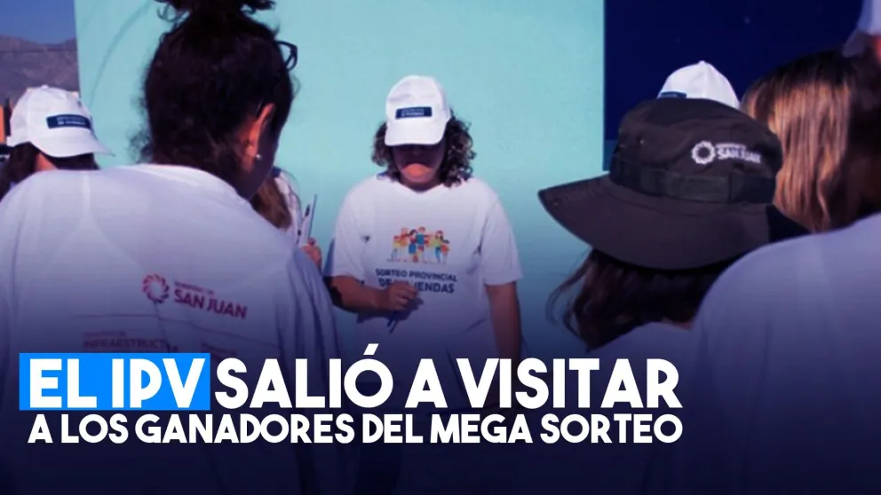 El IPV salió a visitar a los ganadores del mega sorteo