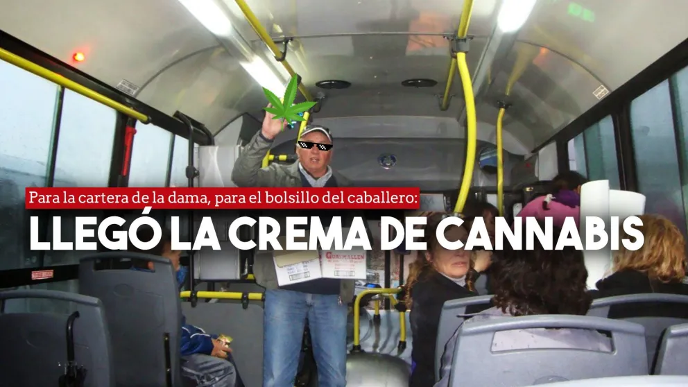Para la cartera de la dama, para el bolsillo del caballero llegó la crema de cannabis