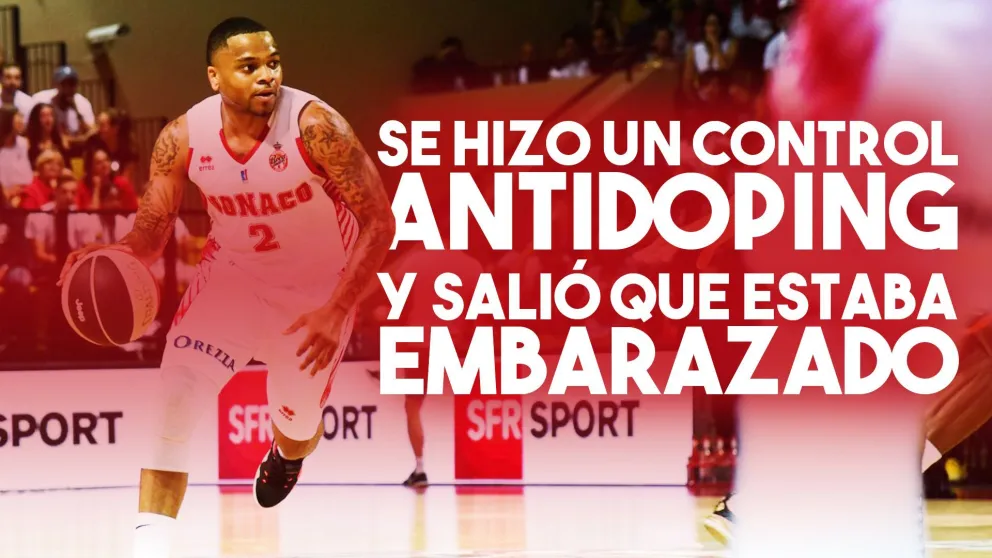 Un basquetbolista se hizo un control antidoping y salió que estaba embarazado