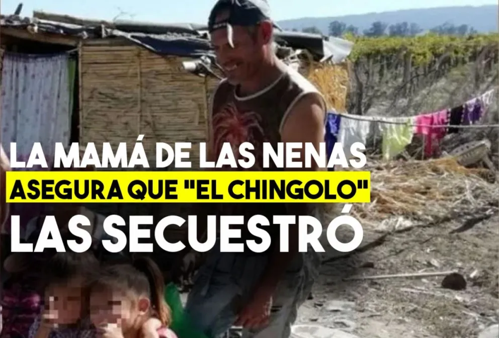 La mamá de las nenas asegura que el “Chingolo” secuestró a sus hijas