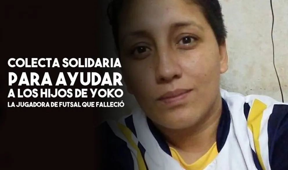 Piden donaciones para los hijos de la jugadora de futsal de Colon Juniors que falleció