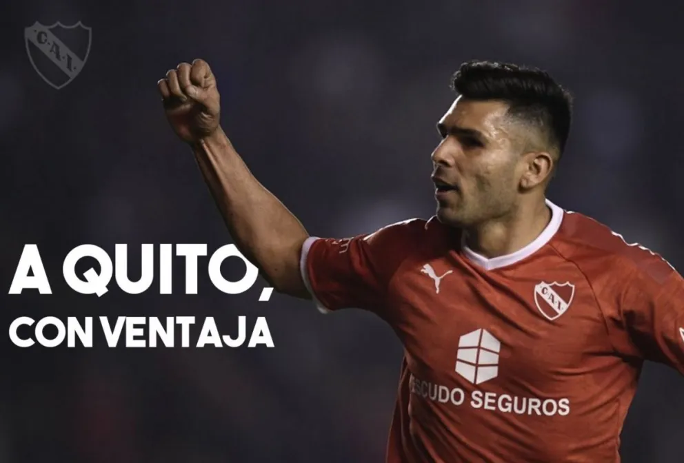 Independiente ganó y va con ventaja a Quito