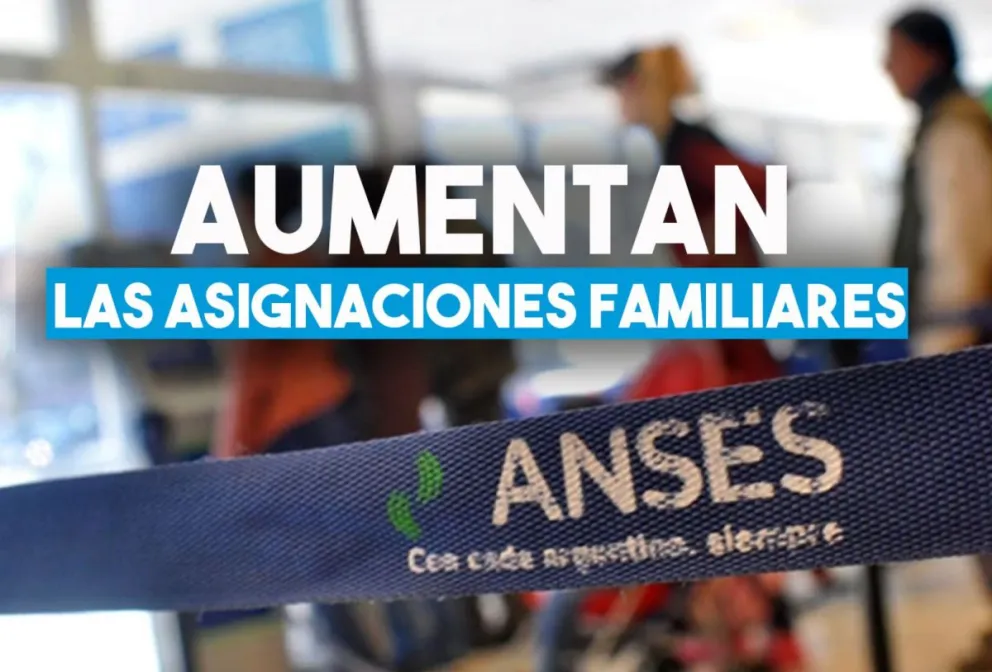 Anses aumentó un 12,22% las asignaciones familiares