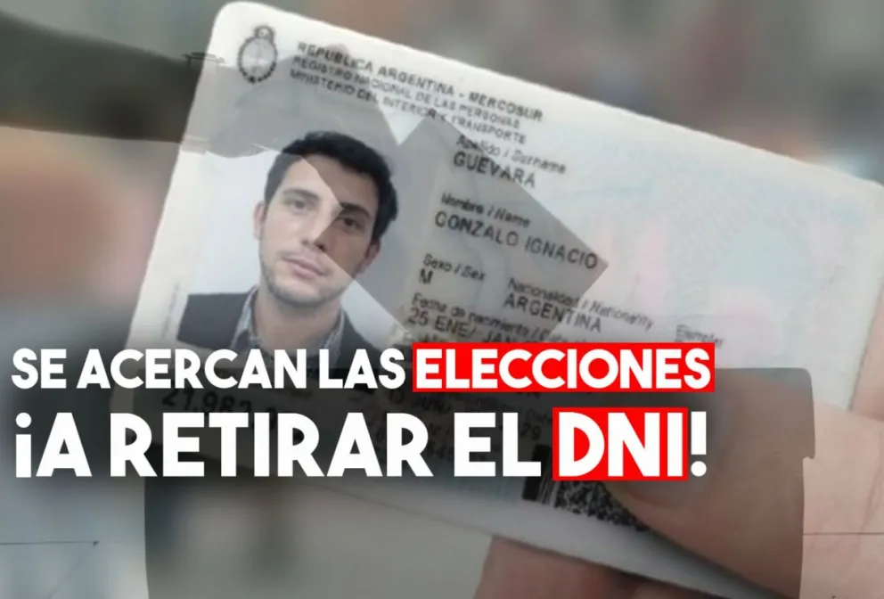 Aunque menos que otros años, más de 350 personas aún no retiraron su DNI