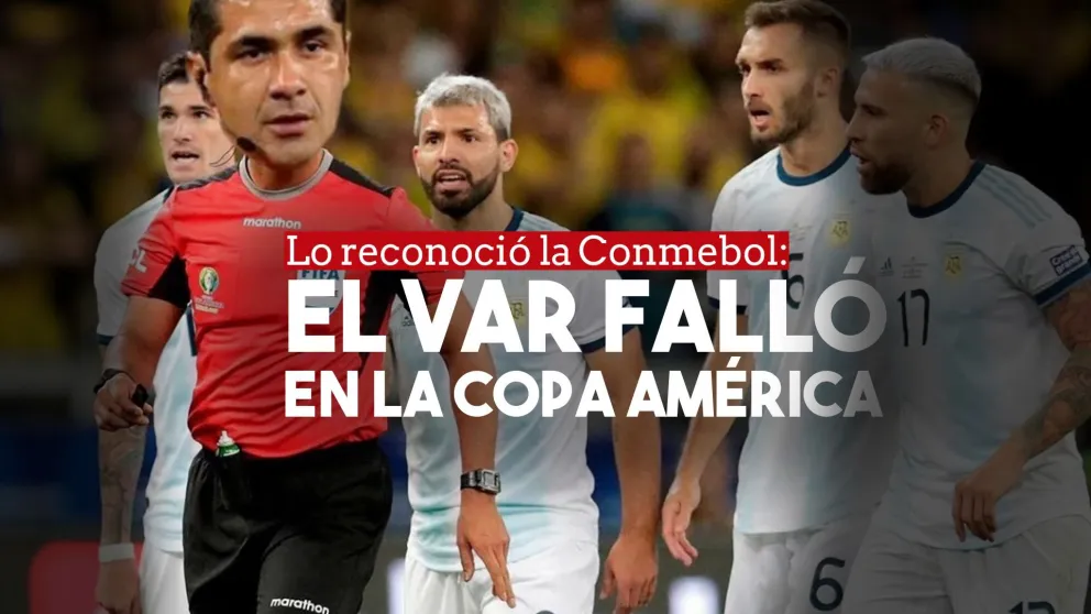 La CONMEBOL reconoció que hubo errores con el VAR en la Copa América
