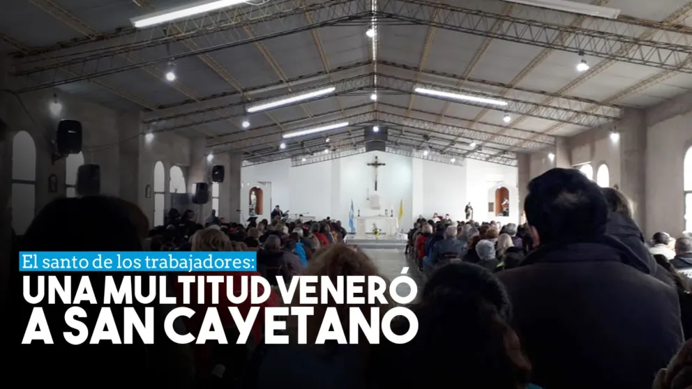 Una multitud le rindió devoción a San Cayetano en su día