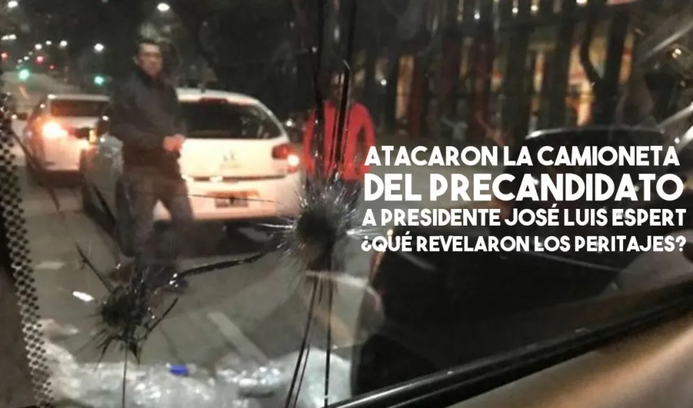 Ataque a Espert: el peritaje reveló que le arrojaron piedras y no hubo disparos