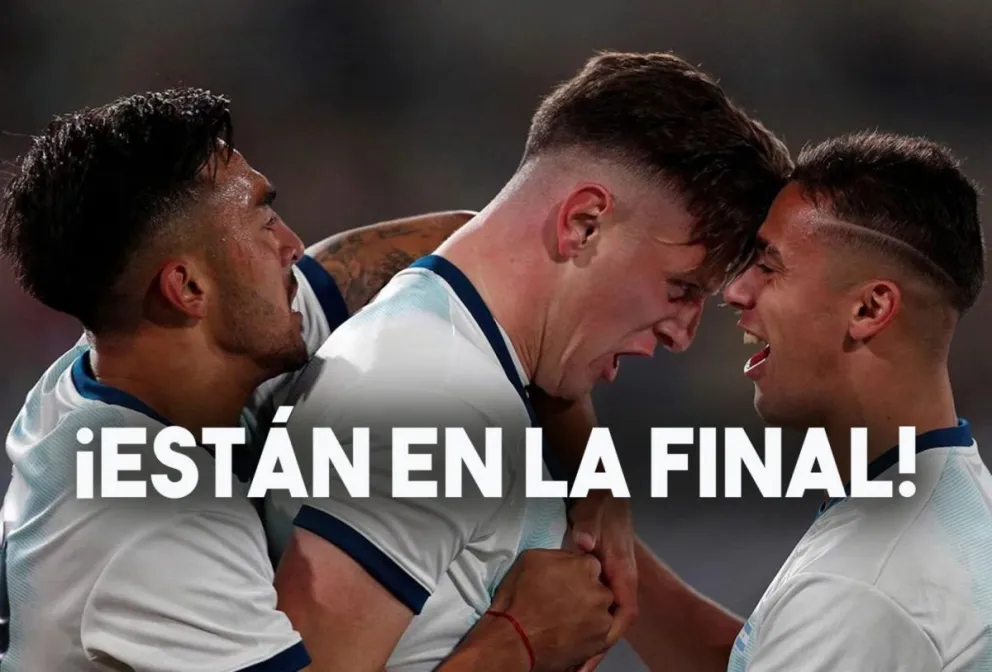 Argentina goleó a Uruguay y está en la final