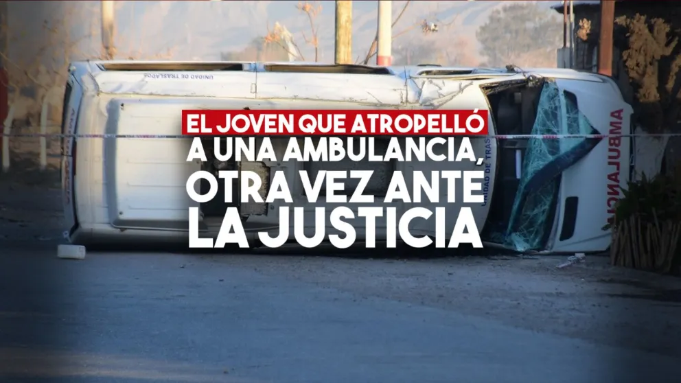 El joven que atropelló a una ambulancia, otra vez ante la Justicia