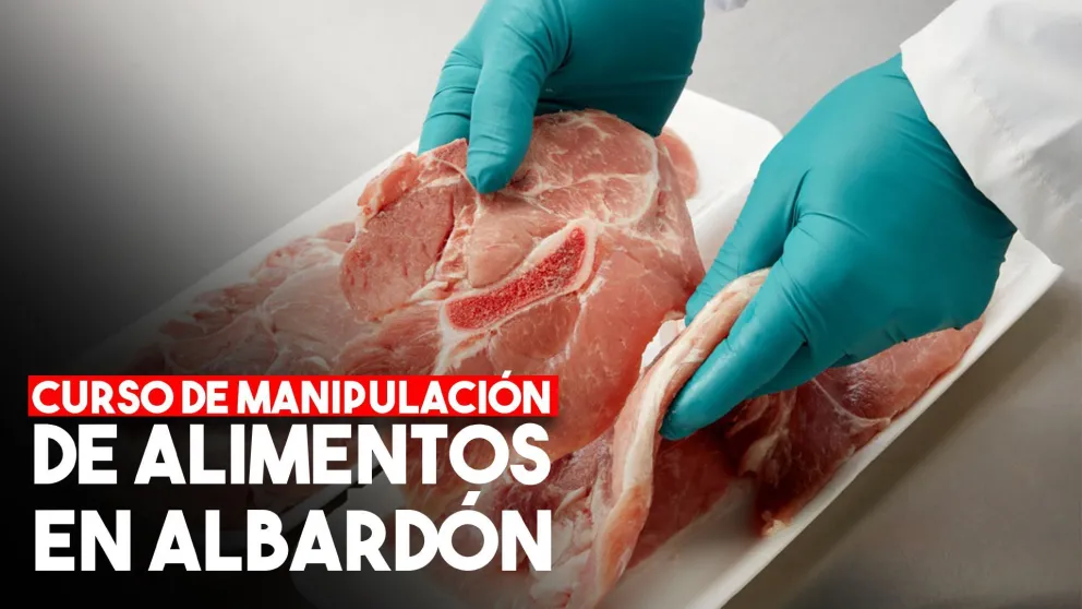 Curso de manipulación de alimentos en Albardón