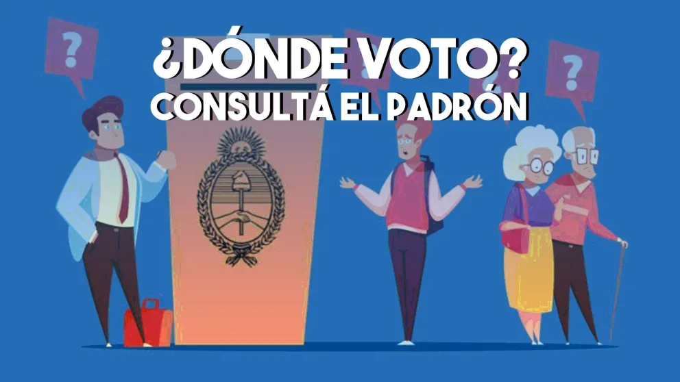 Dónde voto: Consultá el padrón por internet, teléfono o SMS