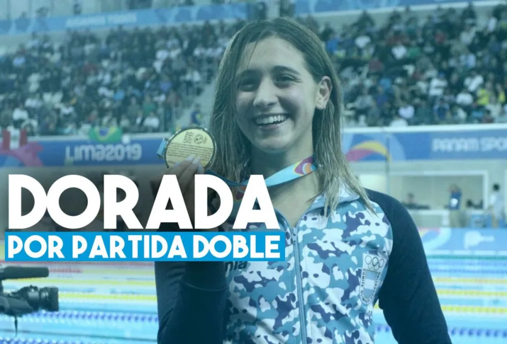 Delfina Pignatiello se quedó con otra medalla de oro en los Panamericanos