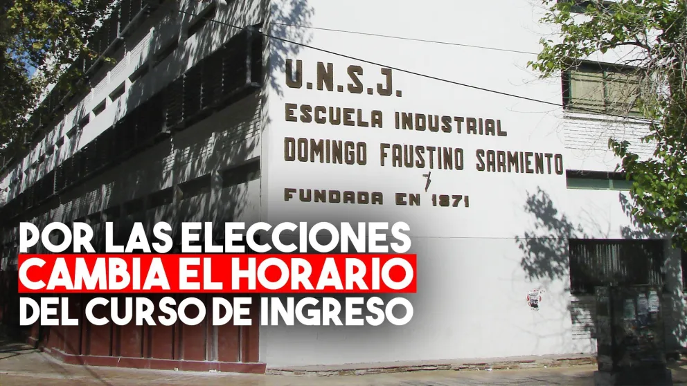 Cambian el horario del curso de ingreso para un instituto preuniversitario