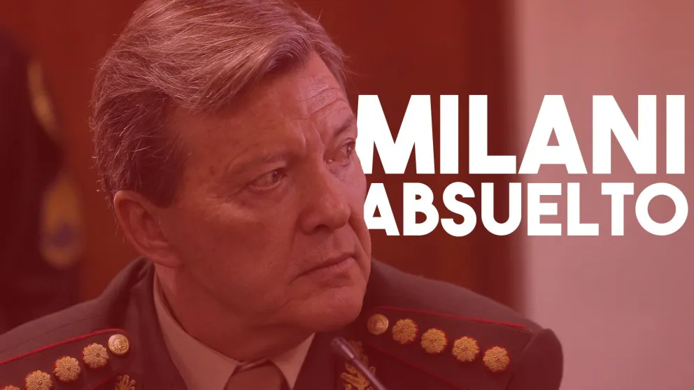 Absolvieron a Milani en el juicio por delitos de lesa humanidad y queda en libertad