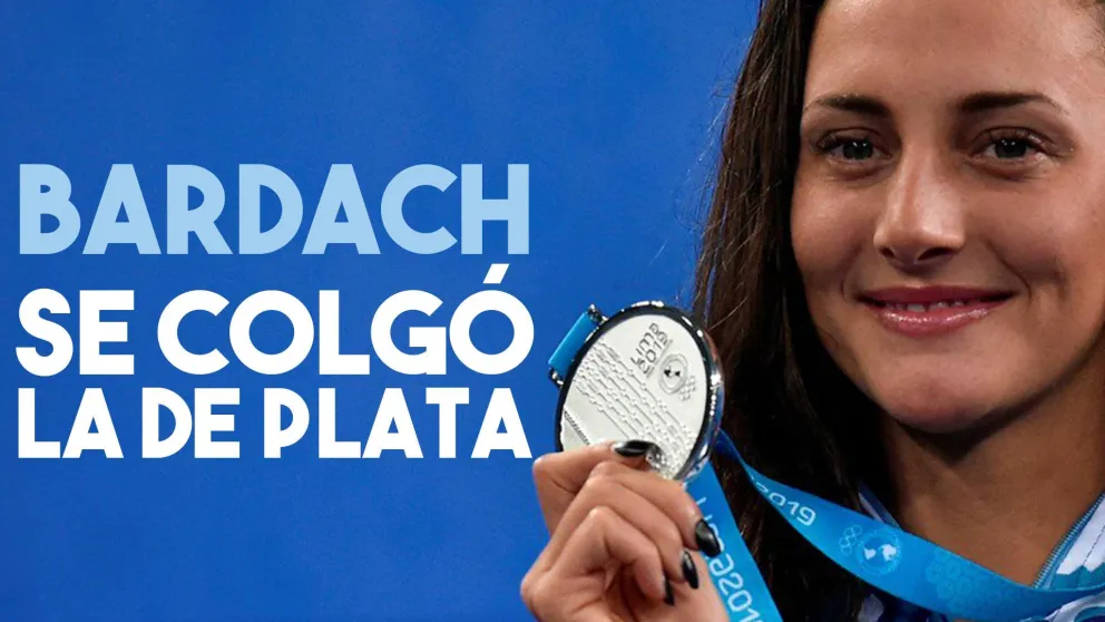Natación: hubo otro podio, fue plata para Bardach