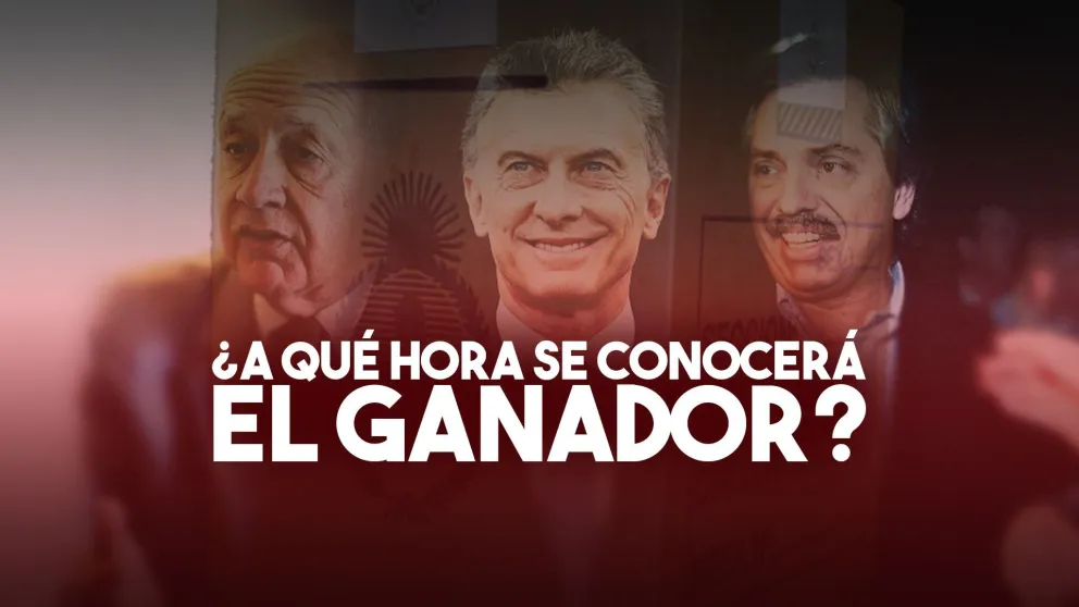 Desde el Gobierno Nacional indicaron a qué hora se sabrán las cifras finales