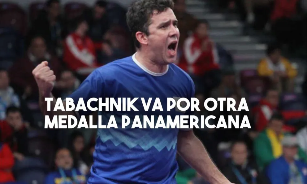 Pablo Tabachnik va por otra medalla