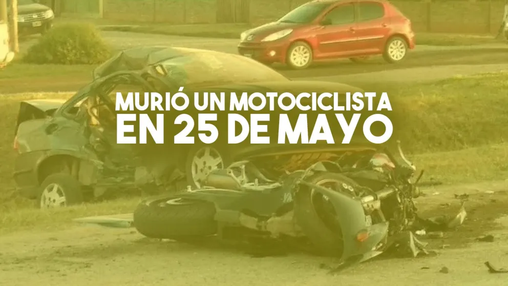 Un motociclista murió tras ser embestido por un auto