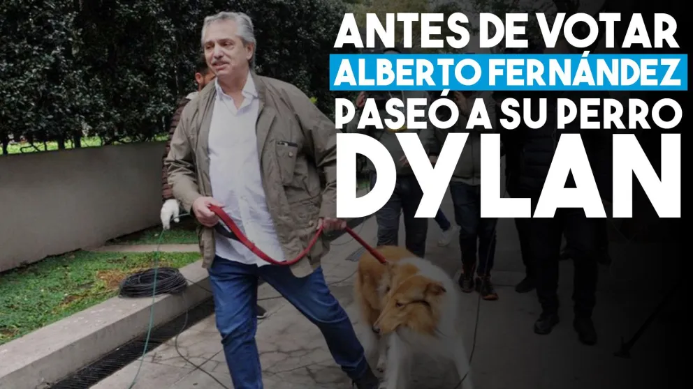 “Estamos confiados”, aseguró Alberto Fernández en el inicio de las Paso