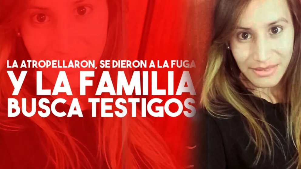 Atropellaron a una joven y se dieron a la fuga: la familia pide ayuda para encontrar testigos