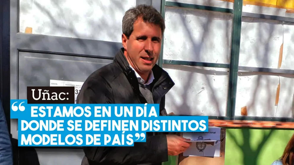 Uñac: "Estamos en un día donde se definen distintos modelos de país"