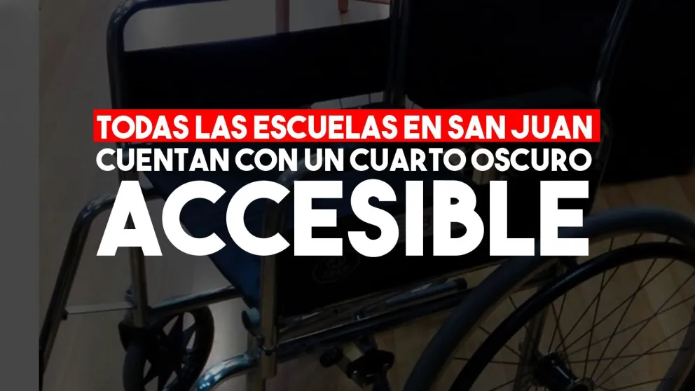 Las personas con discapacidad hacen valer sus derechos en un Cuarto Oscuro Accesible