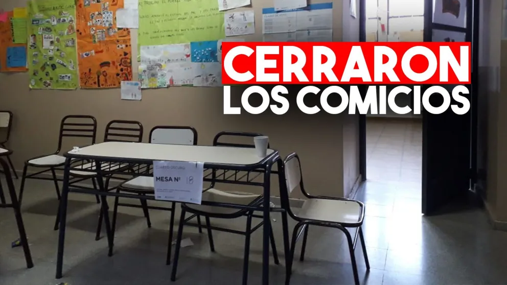 Cerraron los comicios