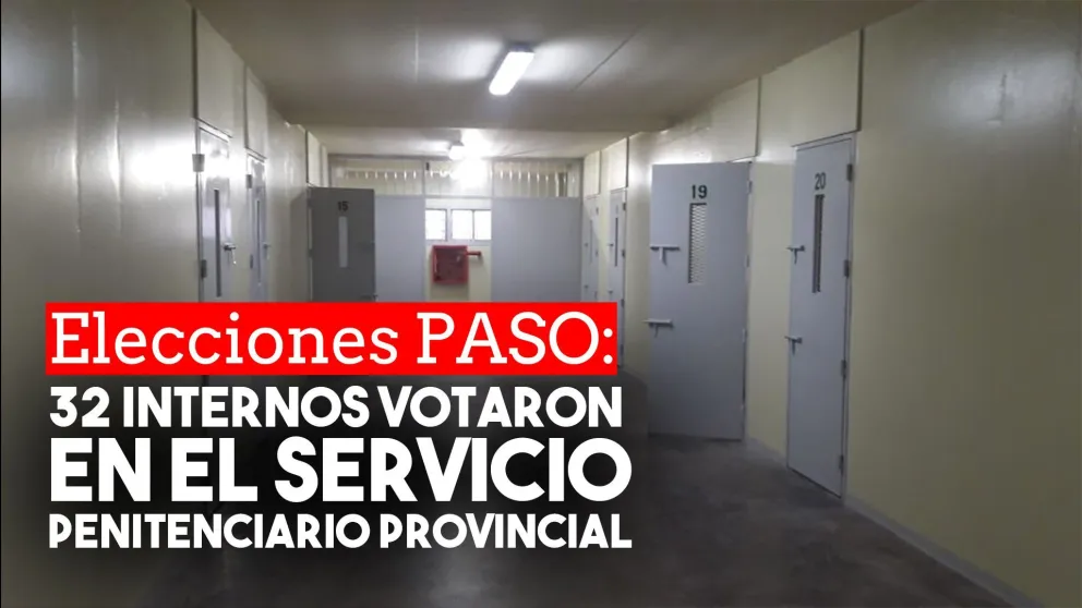 Los internos del Servicio Penitenciario también votaron