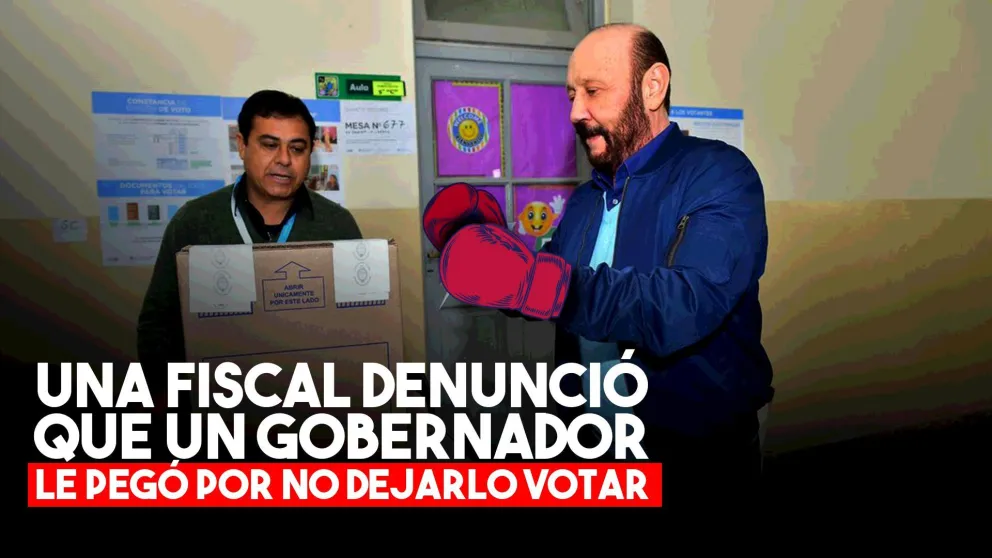 Una fiscal denunció que el gobernador de Formosa le pegó