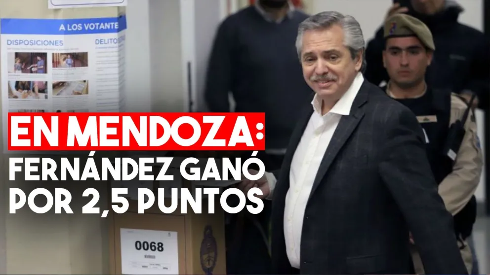 En Mendoza: ajustada victoria del Frente de Todos