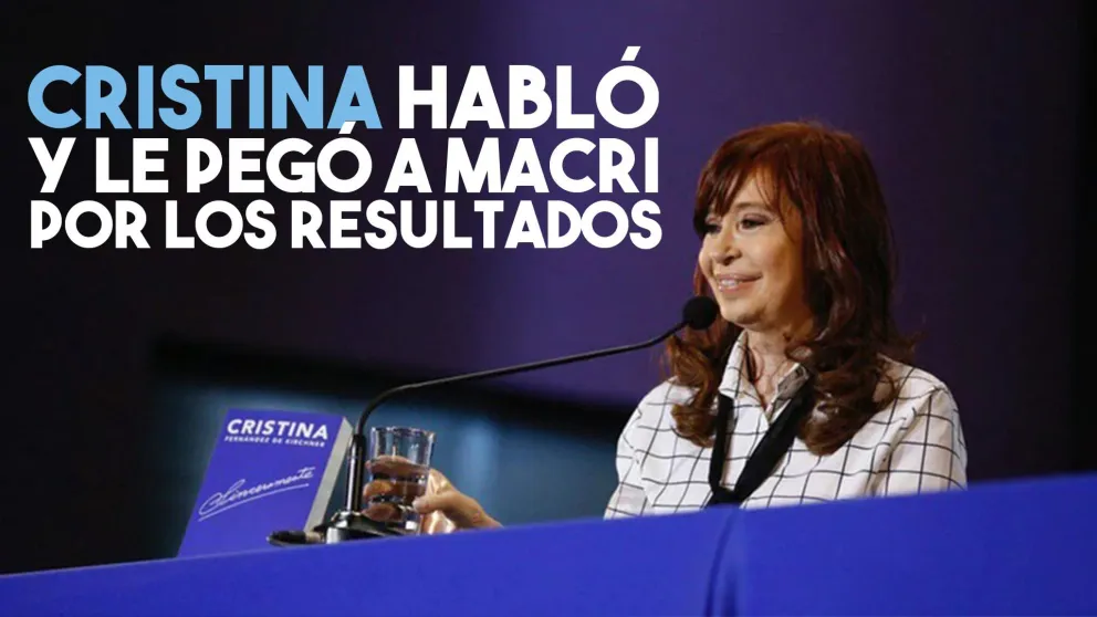 Habló Cristina Kirchner y arremetió contra Mauricio Macri
