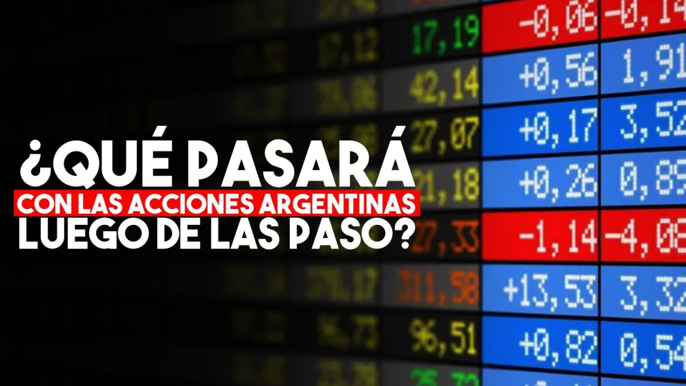 Después de las PASO: fuerte caída de las acciones y bonos argentinos en Wall Street