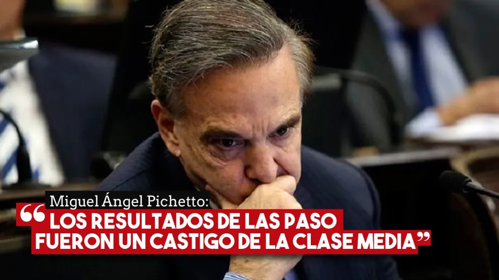 Miguel Ángel Picheto: "Los resultados de las elecciones fueron un castigo de la clase media"