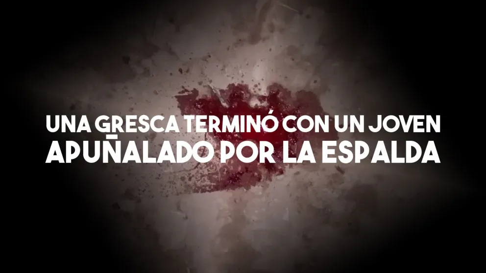 Una gresca terminó con un joven apuñalado por la espalda