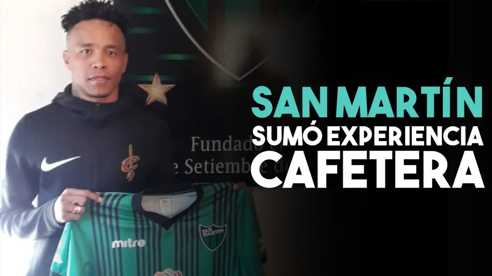 San Martín sumó un refuerzo colombiano de experiencia