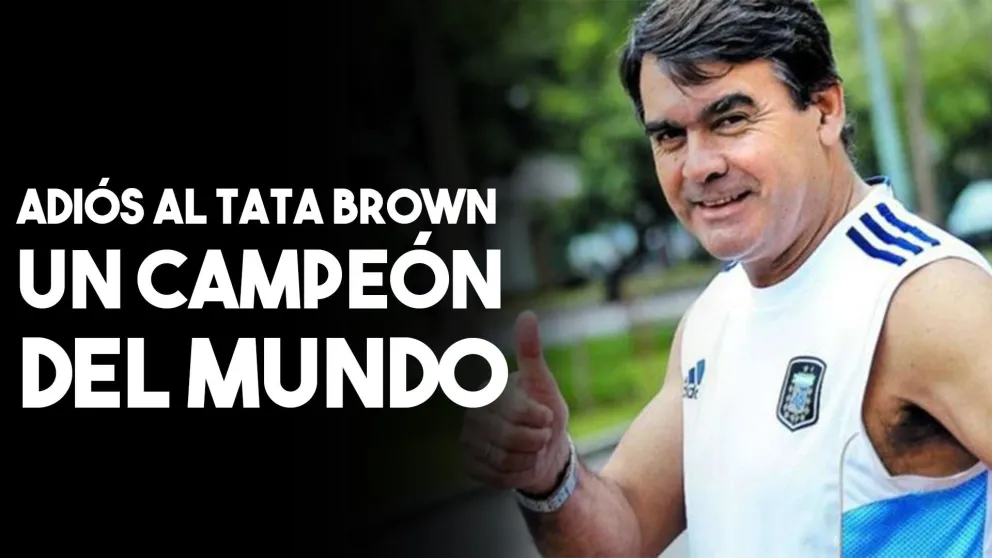 Murió José Luis "Tata" Brown campeón del Mundo en México 86