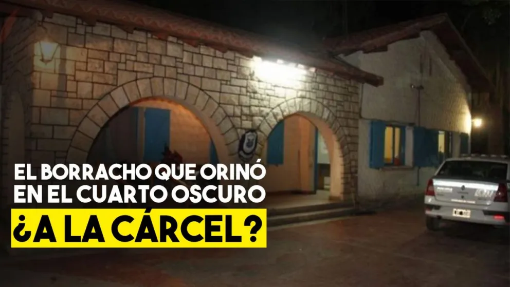 El borracho que orinó en el cuarto oscuro ¿A la cárcel?