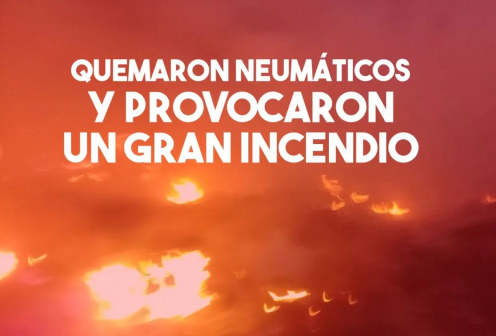Quemaron cubiertas y provocaron un voraz incendio