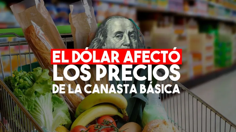 La suba del dólar ya se siente en los precios de la canasta básica