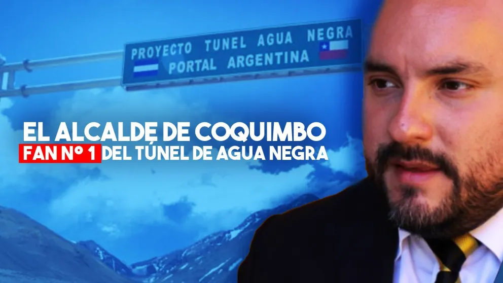 Alcalde de Coquimbo: “No es sólo un túnel, es la comunicación del Atlántico con el Pacífico”