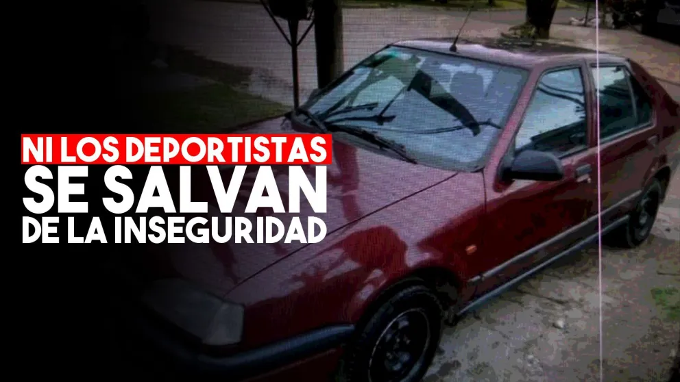 Un deportista sanjuanino sufrió el robo de su auto