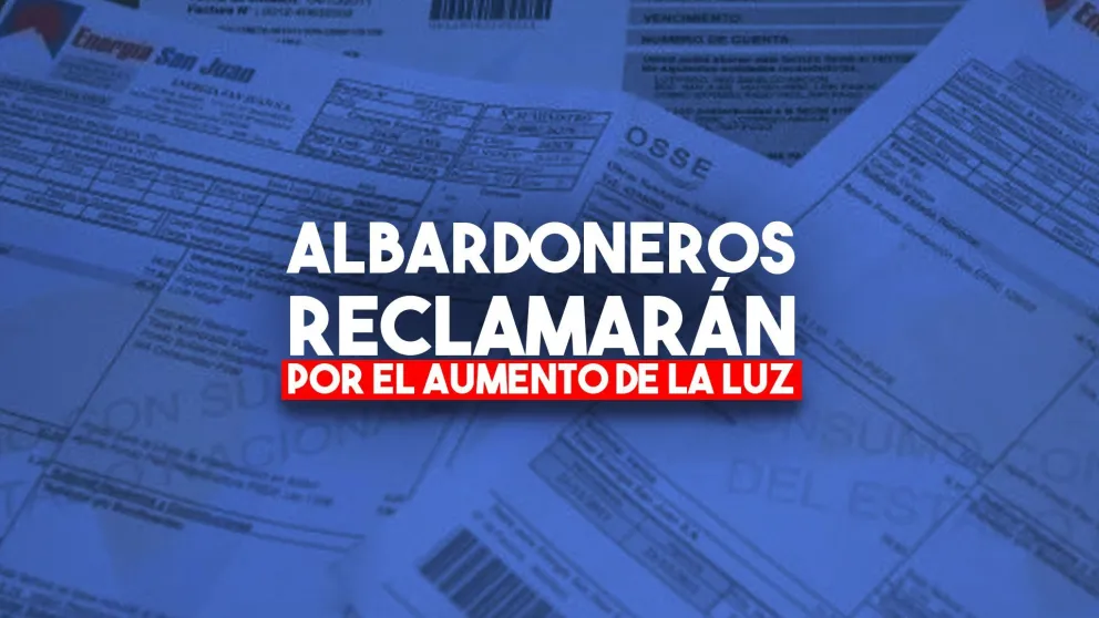 Vecinos de Albardón protestarán por el aumento de la energía