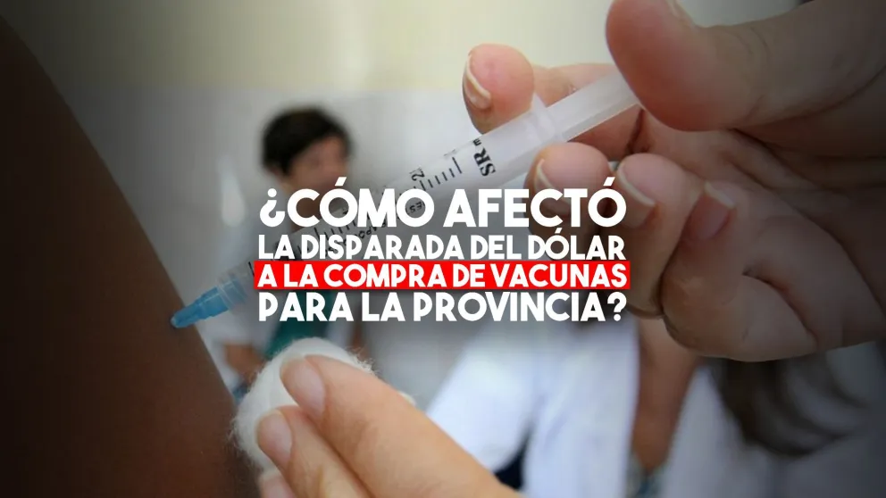 ¿Cómo afectó la disparada del dólar a la compra de vacunas para la Provincia?