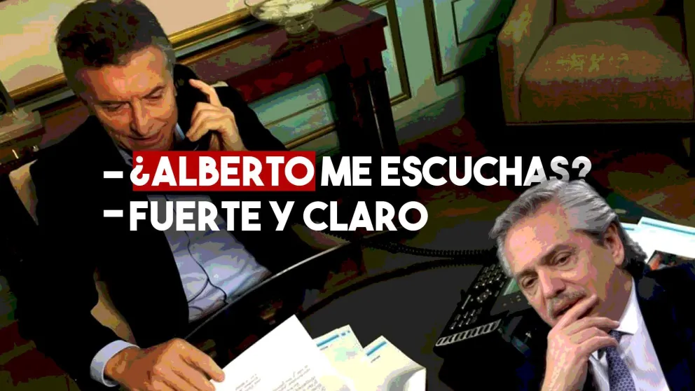 Mauricio y Alberto hablaron por teléfono