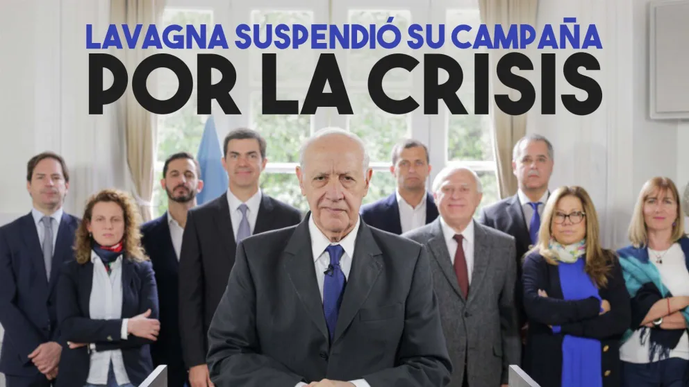 Lavagna suspendió su campaña por la crisis y pidió la emergencia alimentaria